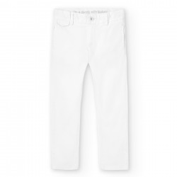 Pantaloni de vara albi