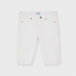 Pantaloni blug alb